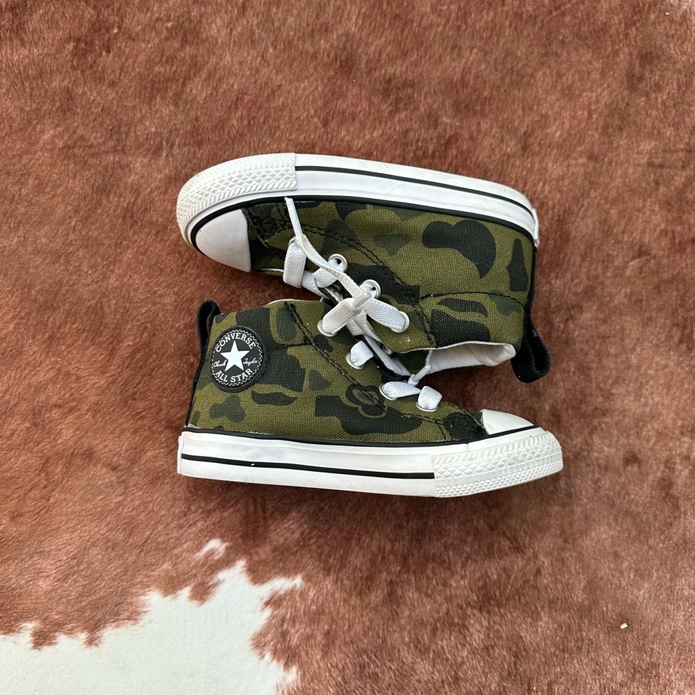 Toddler Converse Camo